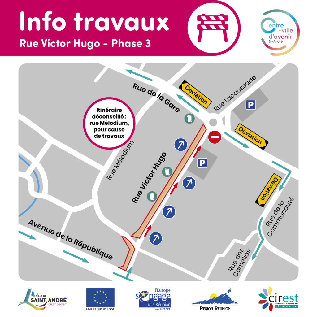 Victor Hugo Travaux Phase 3